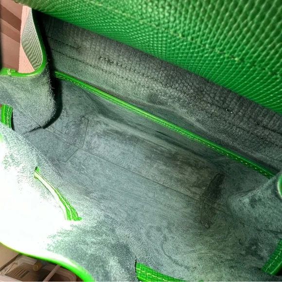 Mansur Gavriel Soft Lady Bag Lizard Embossed Leather - Picture 8 of 17